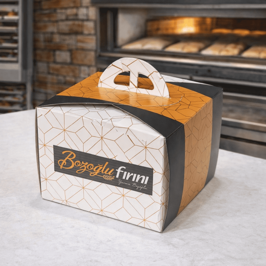 AmbalajFix Özel Ölçü Burger Kutusu Dayanıklı Ambalaj