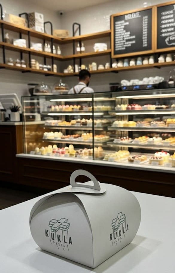 AmbalajFix Özel Ölçü Burger Kutusu Dayanıklı Ambalaj